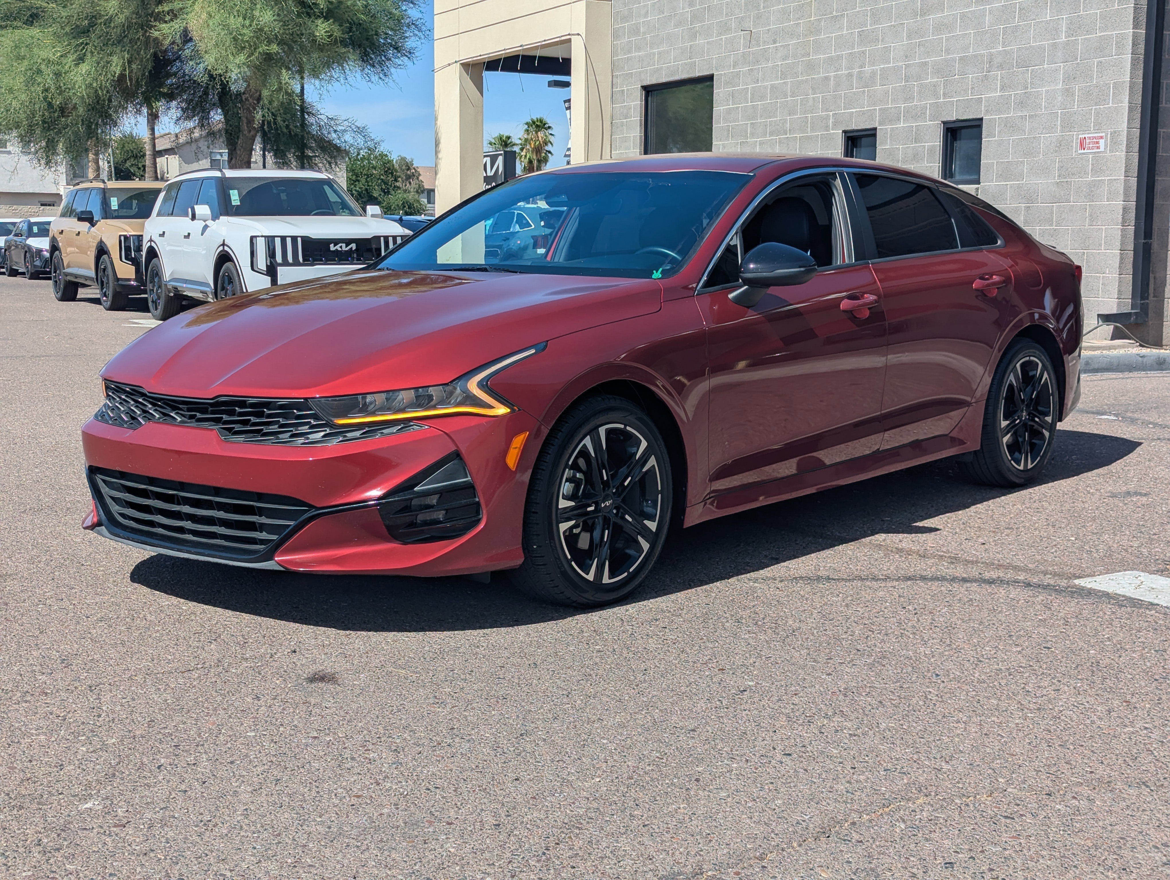 Certified Used 2022 Passion Red Kia GT-Line image 6