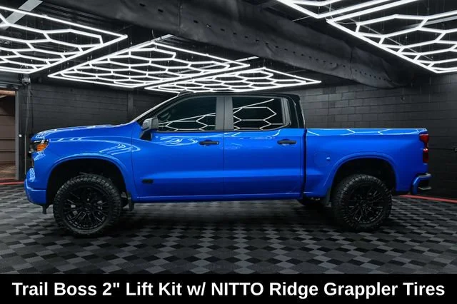 New 2025 Riptide Blue Metallic Chevrolet Custom image 8