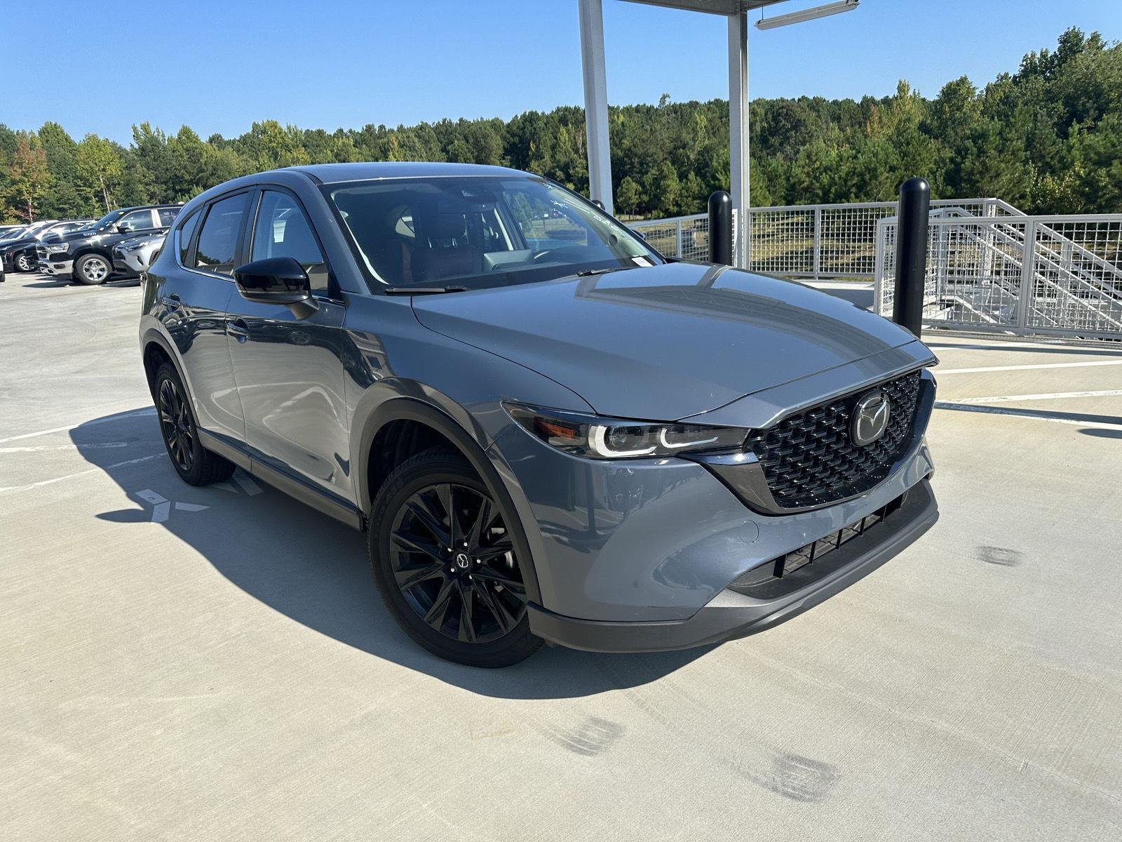 Certified Used 2025 Polymetal Gray Metallic Mazda 2.5 S Carbon Edition image 4