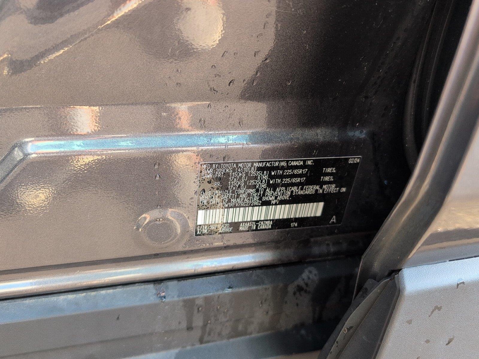 Used 2024 Magnetic Gray Metallic Toyota XLE image 11