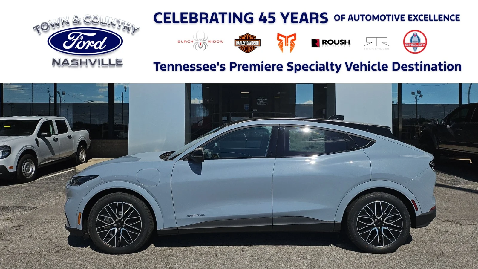 New 2026 Glacier Gray Metallic Tri-coat Ford Premium AWD image 1