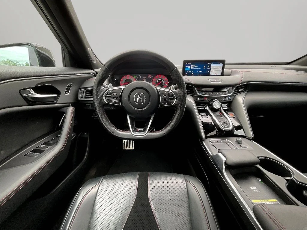Used 2022 Platinum White Pearl Acura A-Spec Package image 10