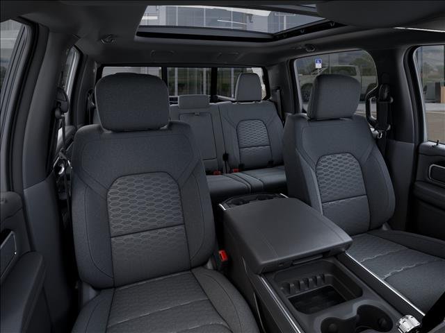 New 2026 Diamond Black Crystal Pearl-Coat Exterior Paint RAM Big Horn Crew Cab 4x4 5