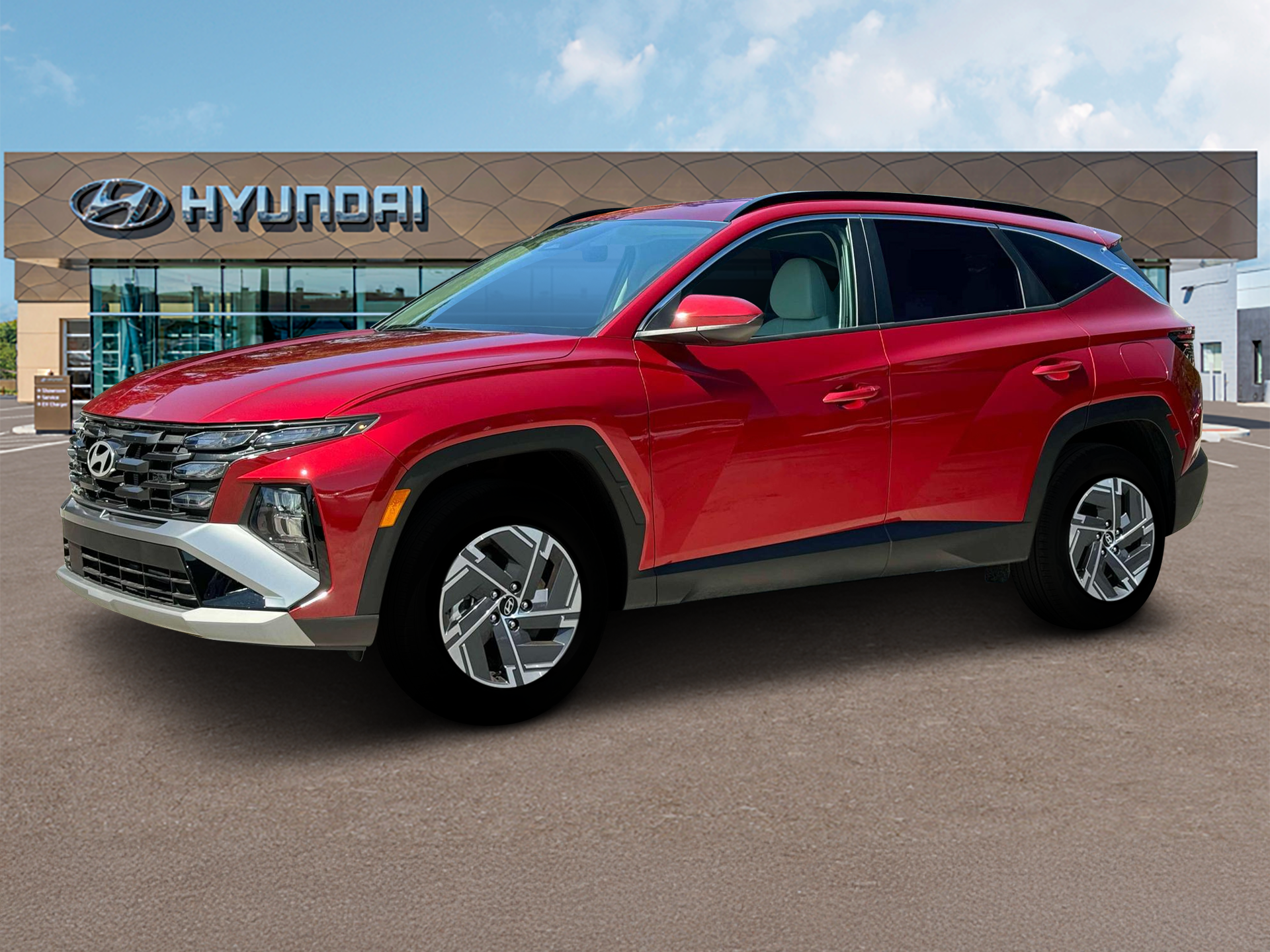 New 2025 Red Hyundai Blue image 2