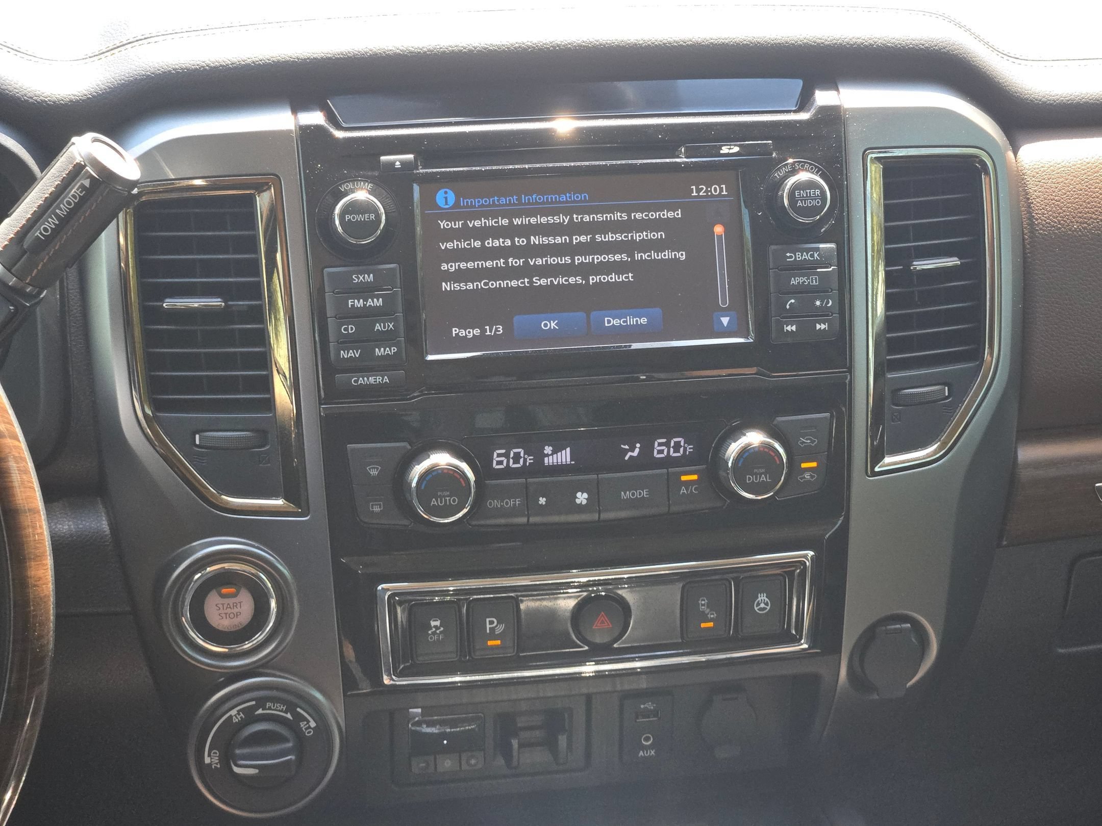 Used 2016 Magnetic Black Nissan Platinum Reserve image 17