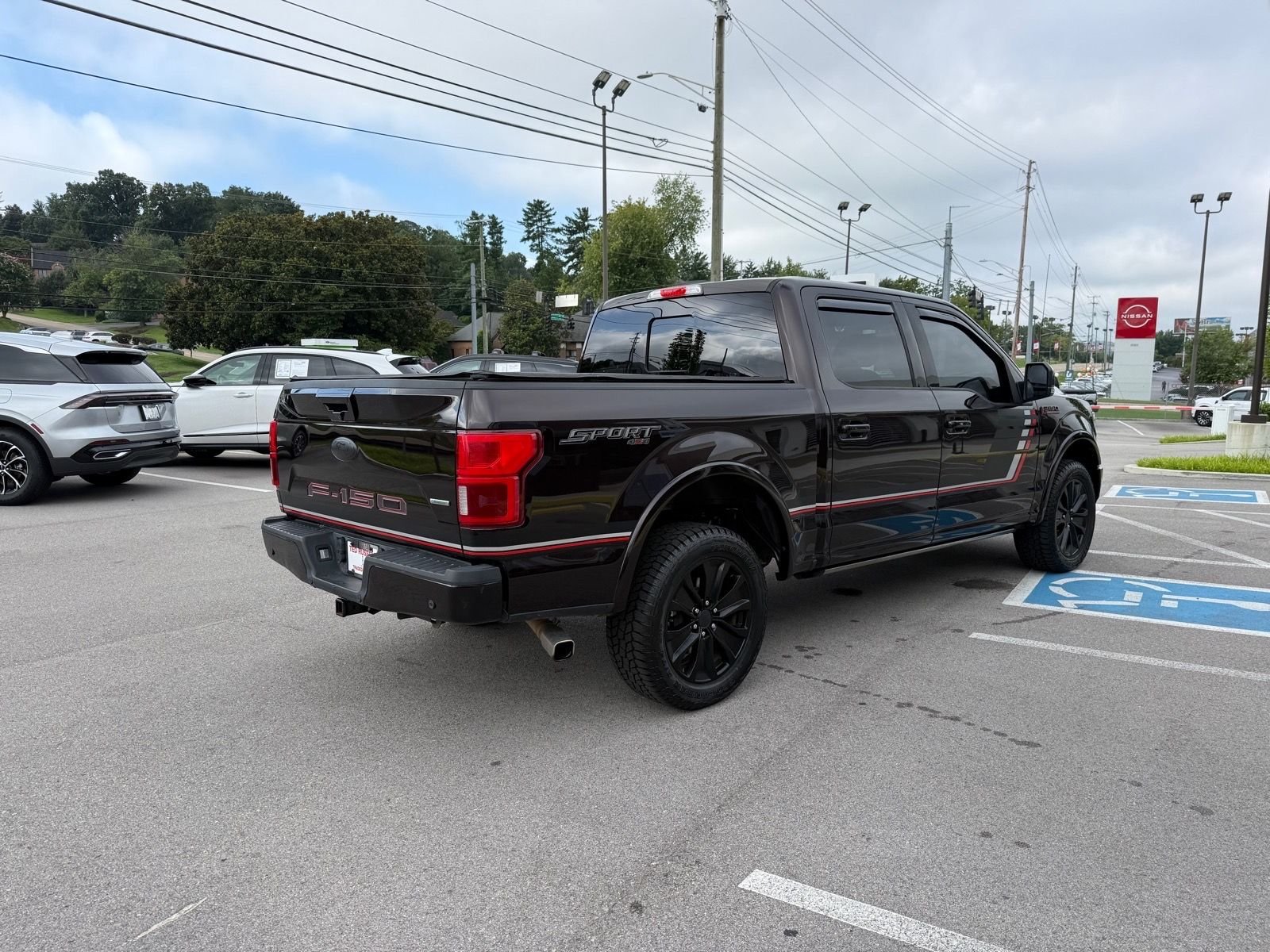 Used 2020 Magma Red Ford Lariat image 5