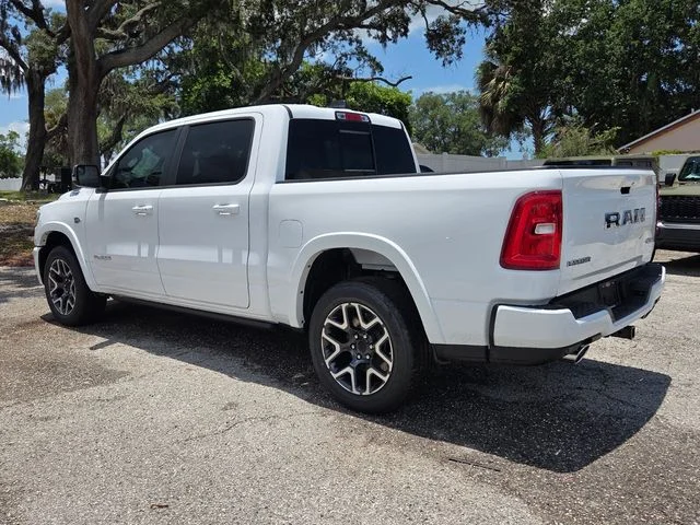 New 2026 Bright White Clear-Coat Exterior Paint RAM Laramie image 6