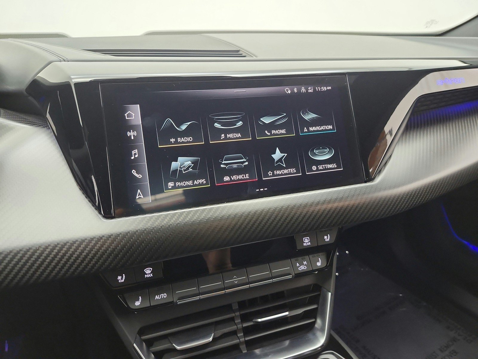 Used 2022 Daytona Gray Pearl Effect Audi Prestige quattro image 10