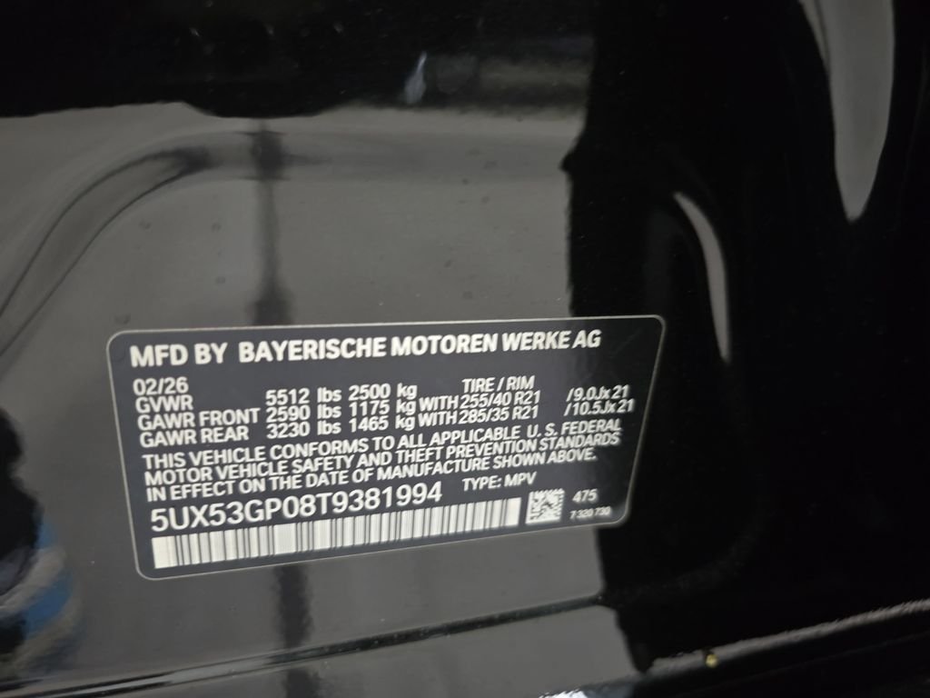 New 2026 Black Sapphire Metallic BMW 30 xDrive image 23