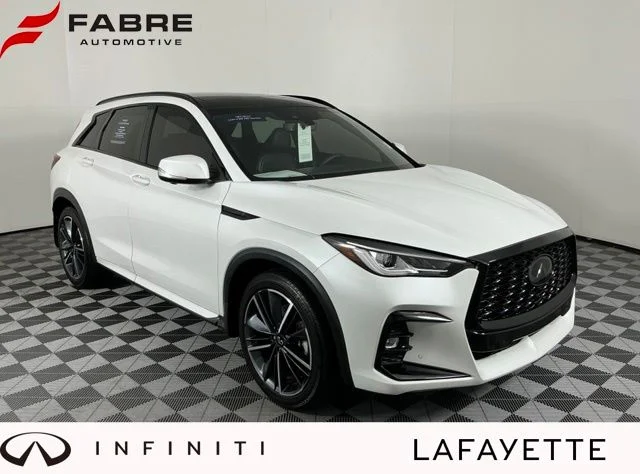 Certified Used 2024 White INFINITI SPORT image 1