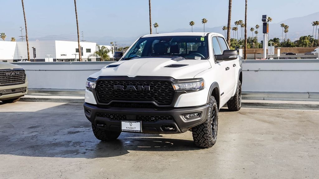 New 2026 Bright White Clearcoat Ram Rebel image 4
