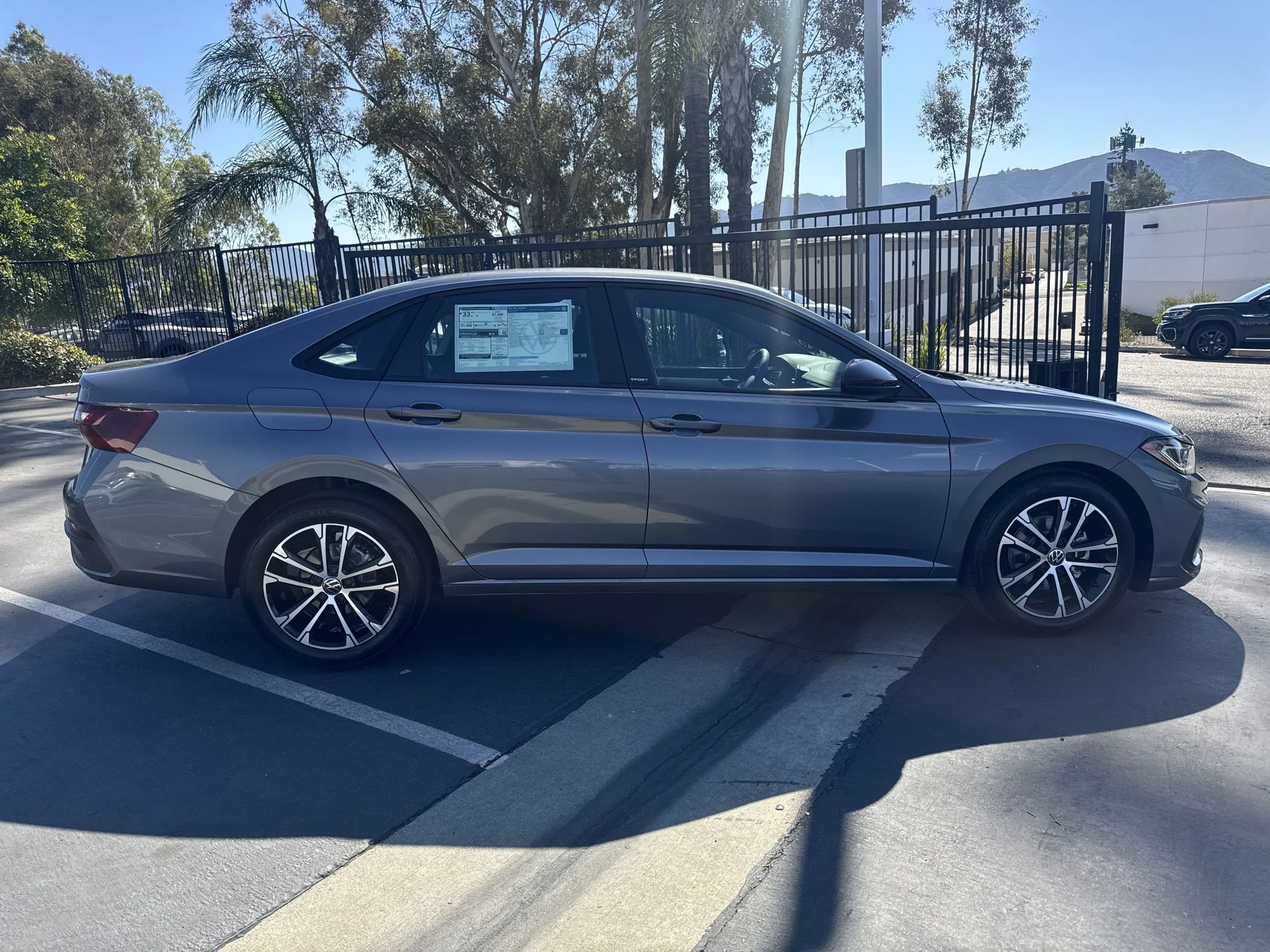 New 2027 Platinum Gray Metallic Volkswagen Sport image 8
