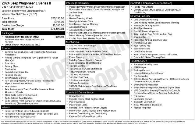 Used 2024 White Jeep Series II image 7