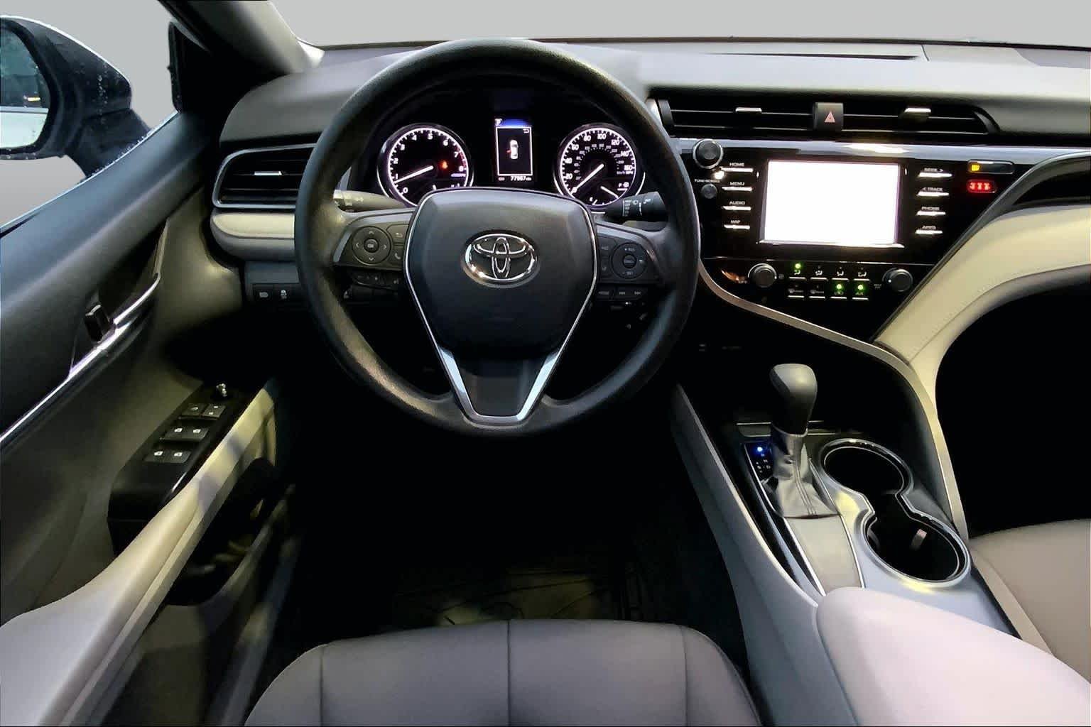 Used 2019 Super White Toyota LE image 6