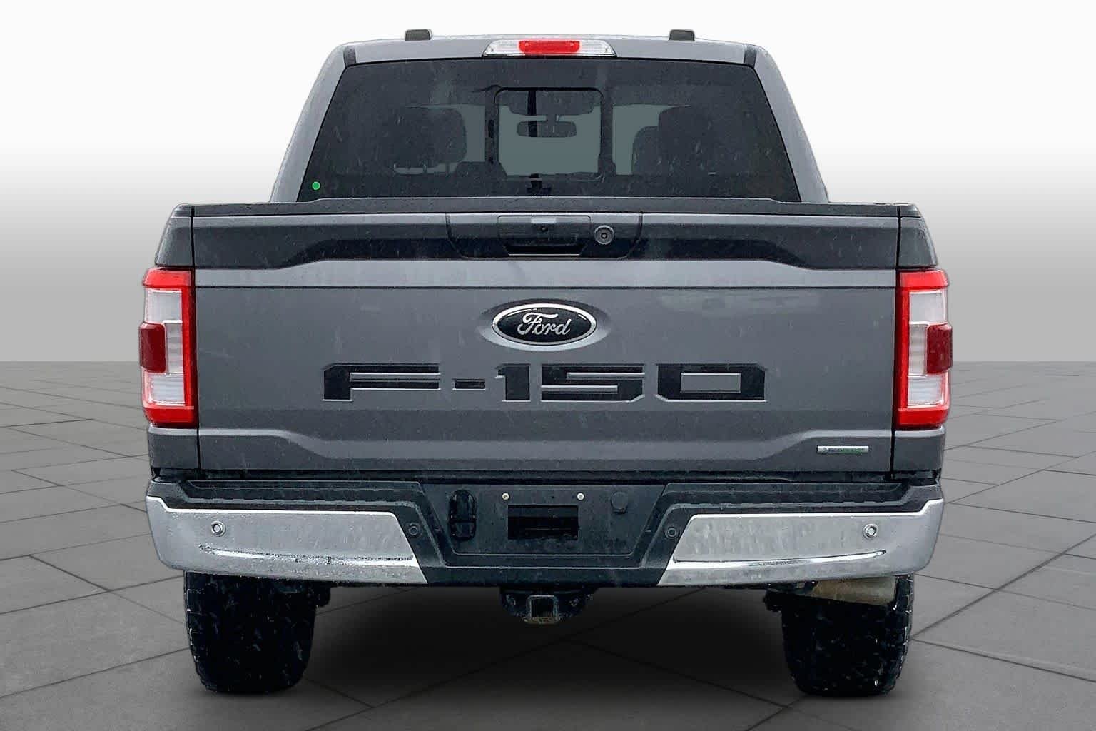Used 2022 Light Blue Clearcoat Metallic Ford LARIAT image 6