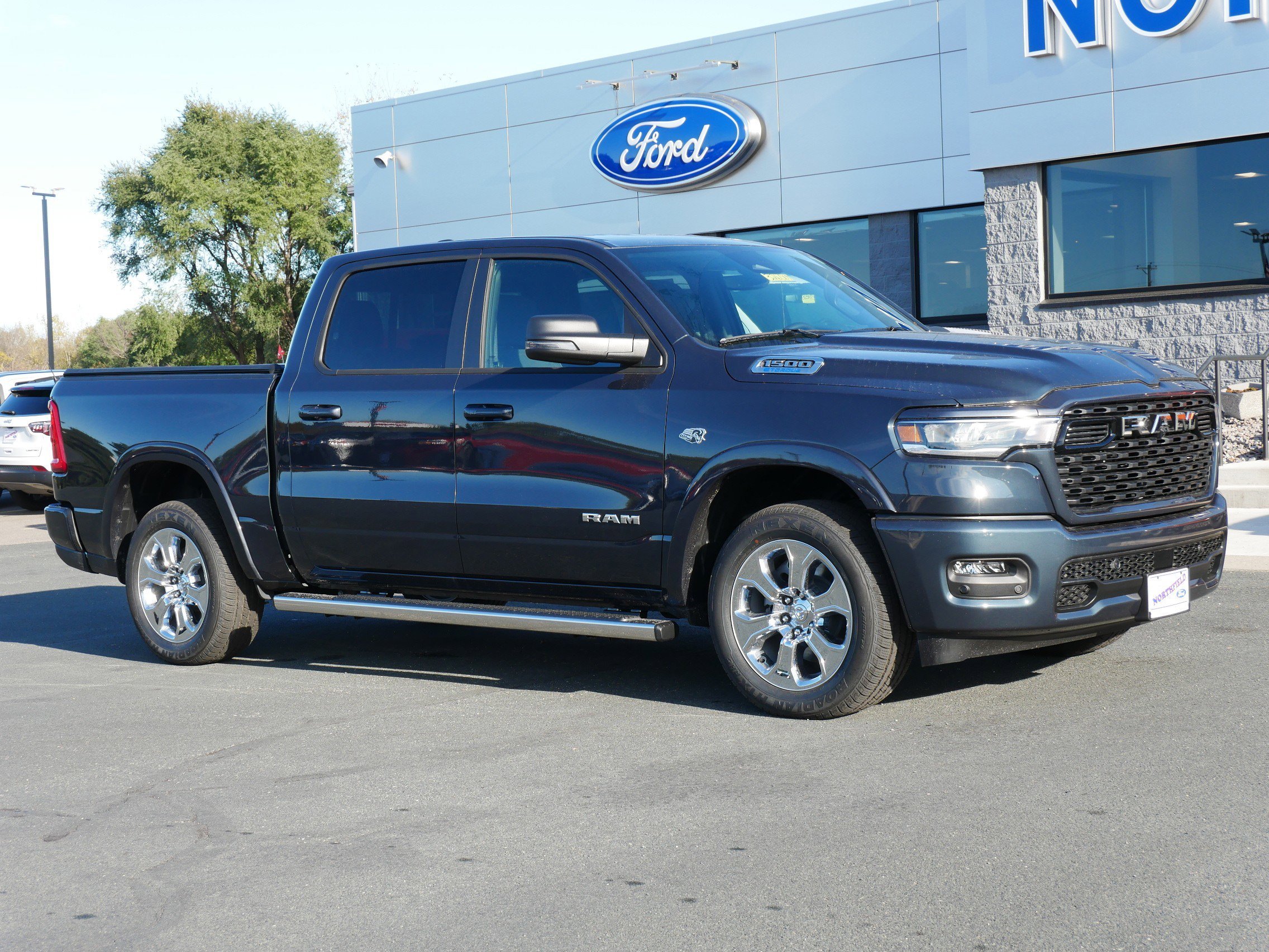 New 2026 Forged Blue Metallic Exterior Paint RAM Big Horn image 2