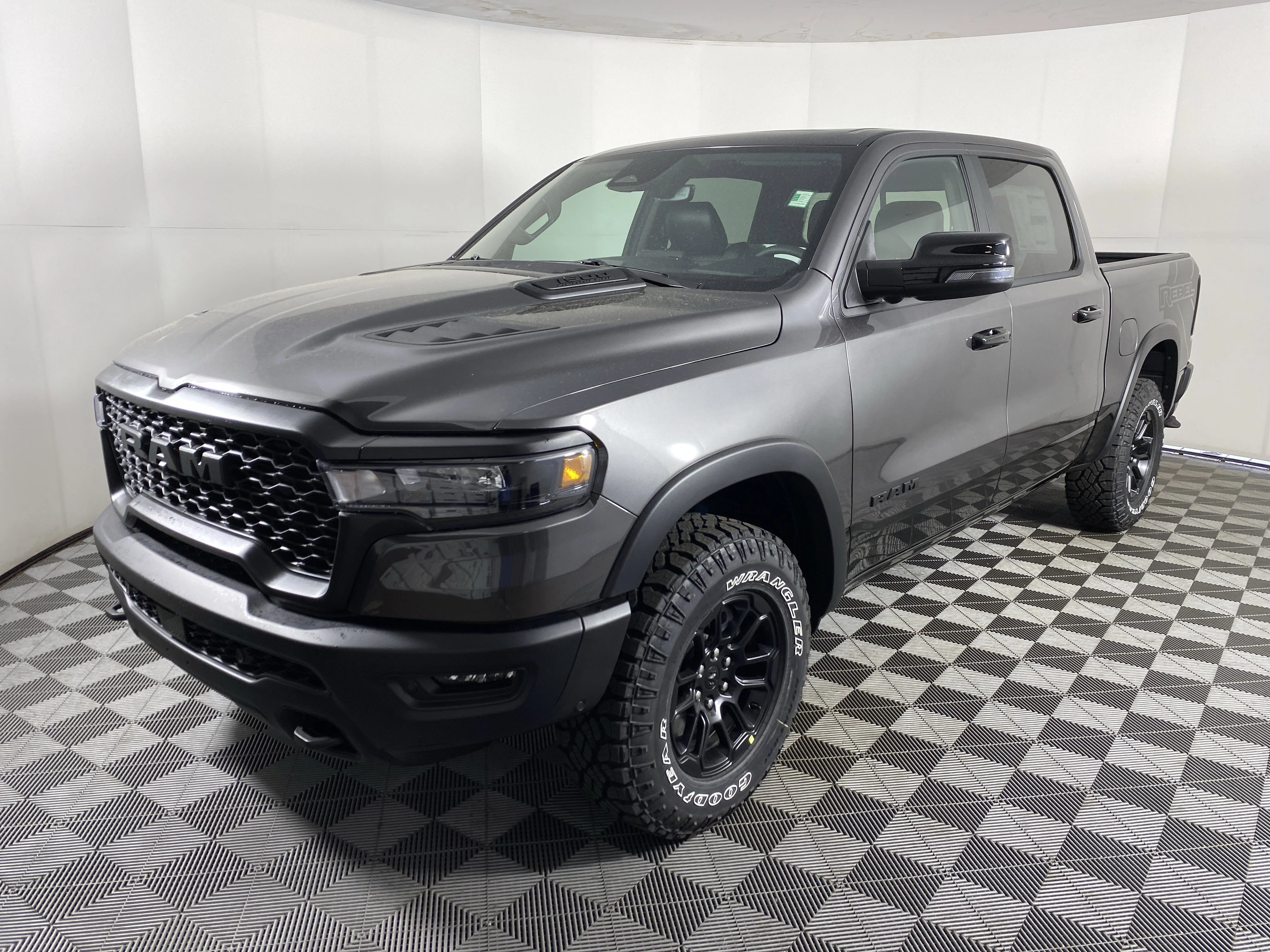 New 2026 Granite Crystal Metallic Clear-Coat Exterior Paint RAM Rebel image 11