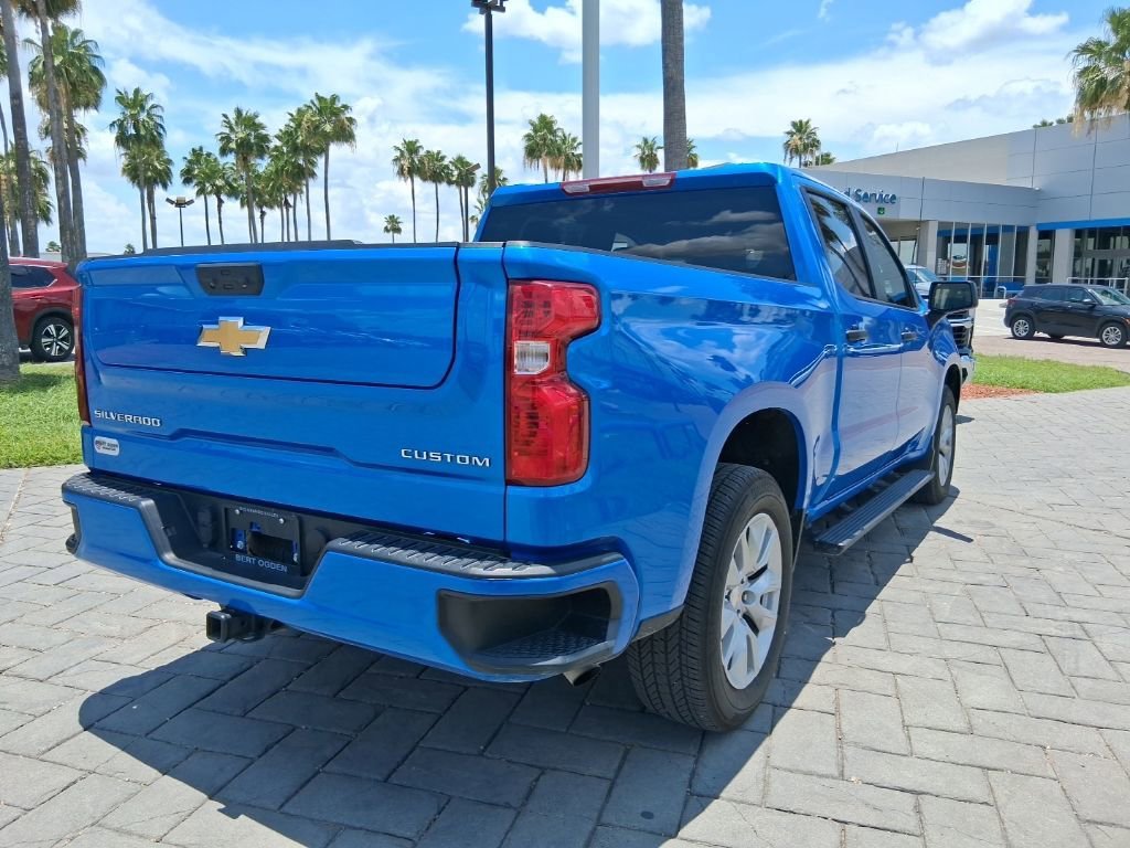 Used 2025 Riptide Blue Metallic Chevrolet Custom image 3