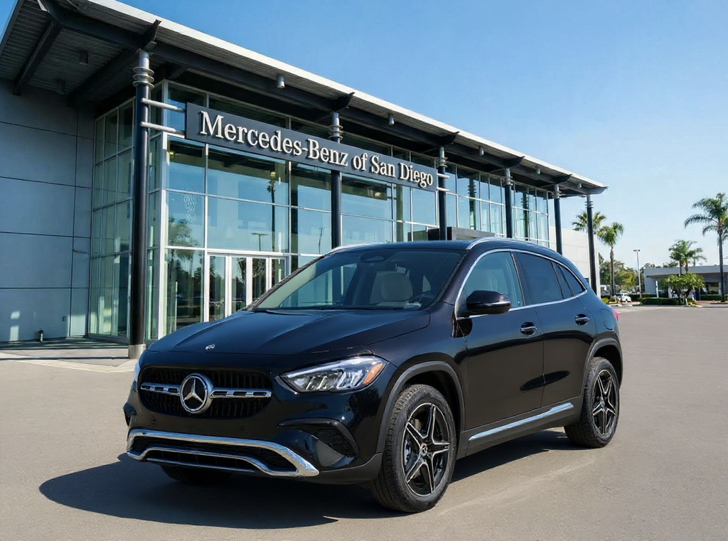 New 2026 Night Black Mercedes-Benz GLA 250 image 1