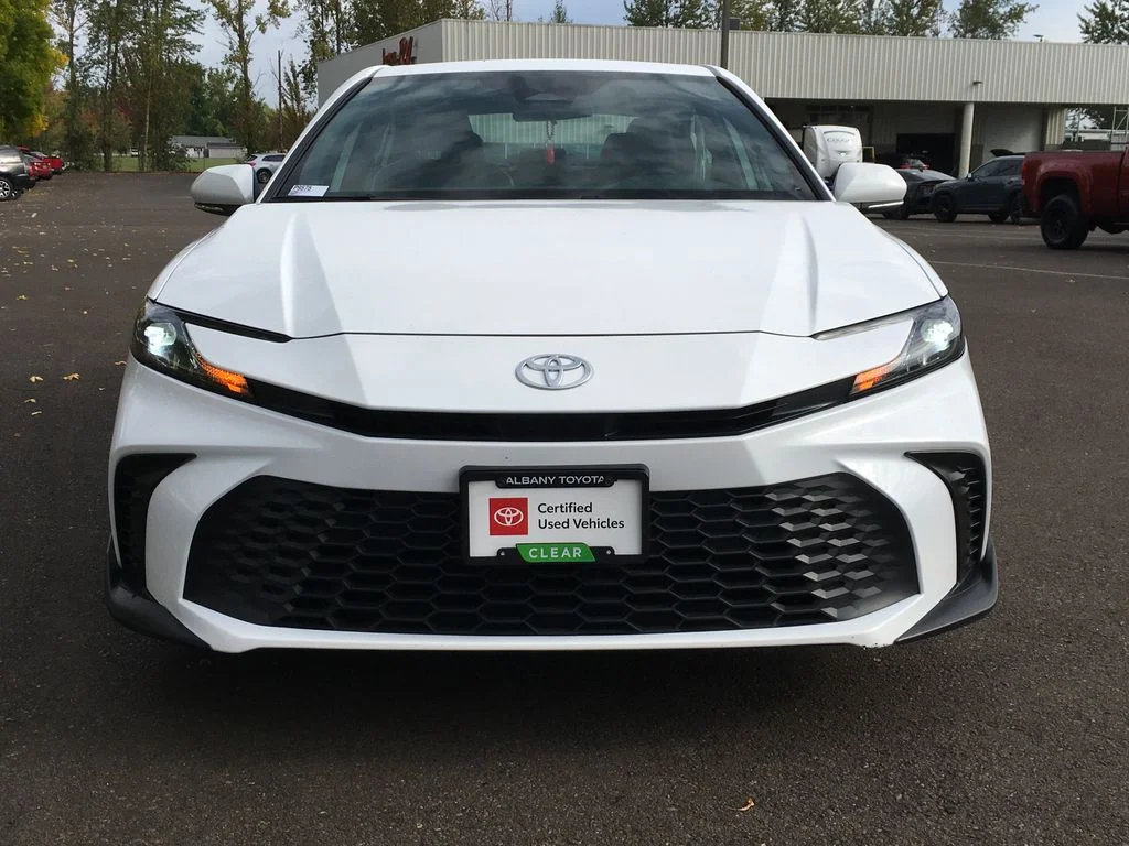Certified Used 2025 White Toyota SE image 11