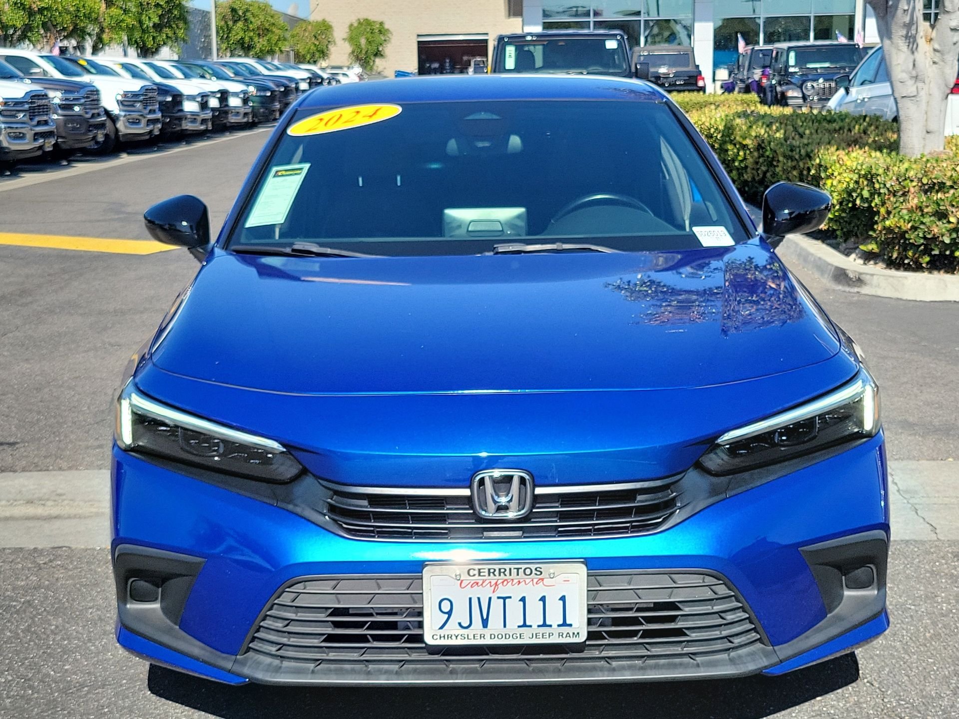 Certified Used 2024 Blue Honda Sport image 5