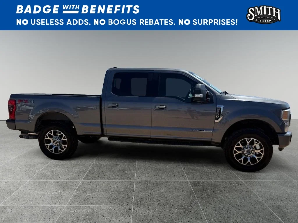 Used 2022 Carbonized Gray Metallic Ford LARIAT image 3