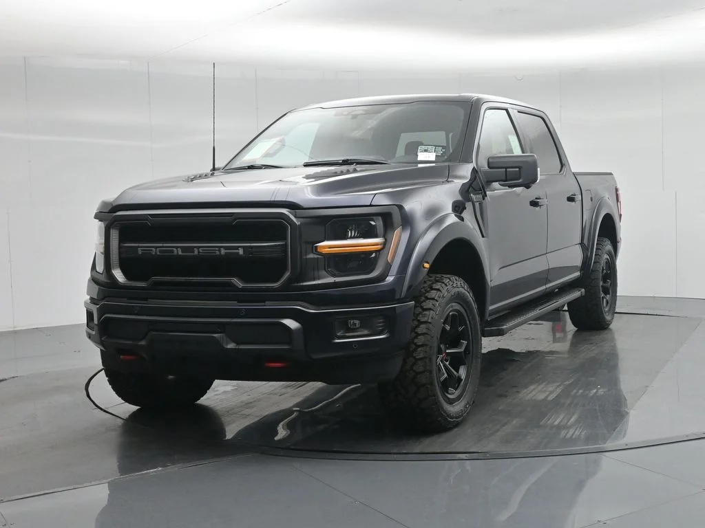 New 2025 Antimatter Blue Metallic Ford XLT image 59