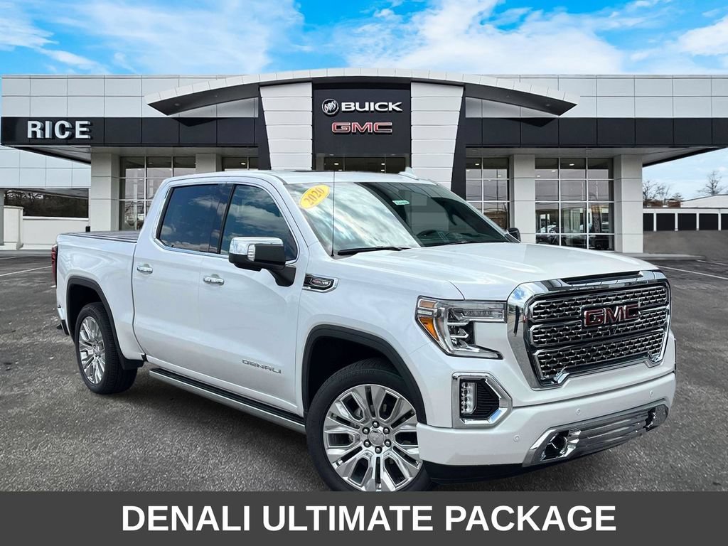 Certified Used 2020 WHITE FROST TRICOAT GMC Denali image 1