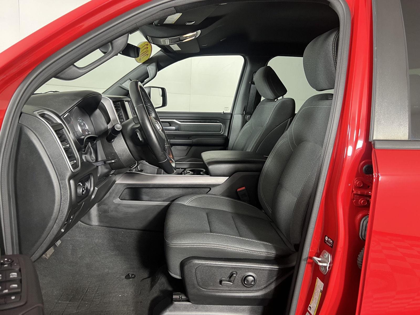 Used 2022 Flame Red Clearcoat Ram Big Horn image 9