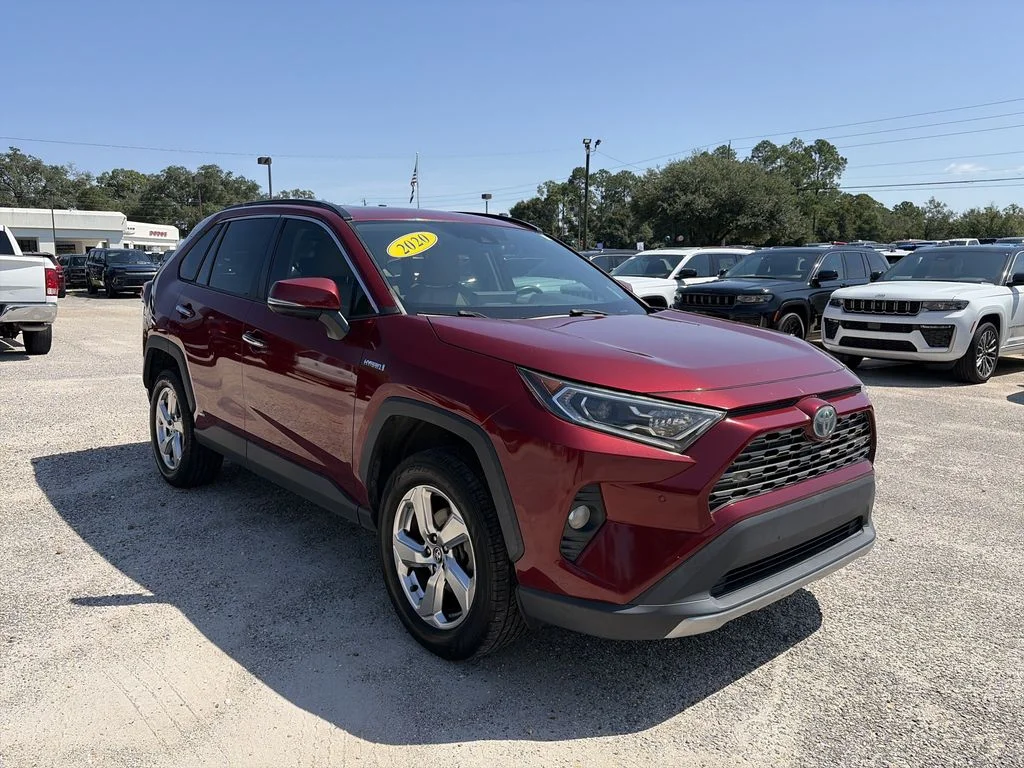 Used 2020 Red Toyota Limited image 8