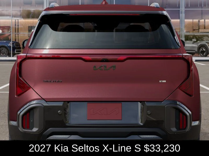 New 2027 Magma Red Matte Kia X-Line S image 13