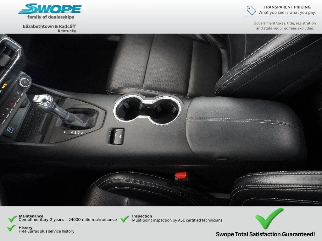 Used 2024 Race Red Ford EcoBoost Premium image 23