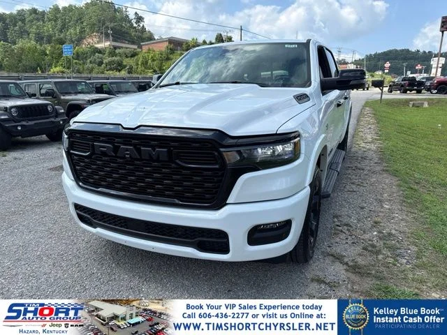 New 2026 Bright White Clear-Coat Exterior Paint RAM Big Horn/Lone Star image 7