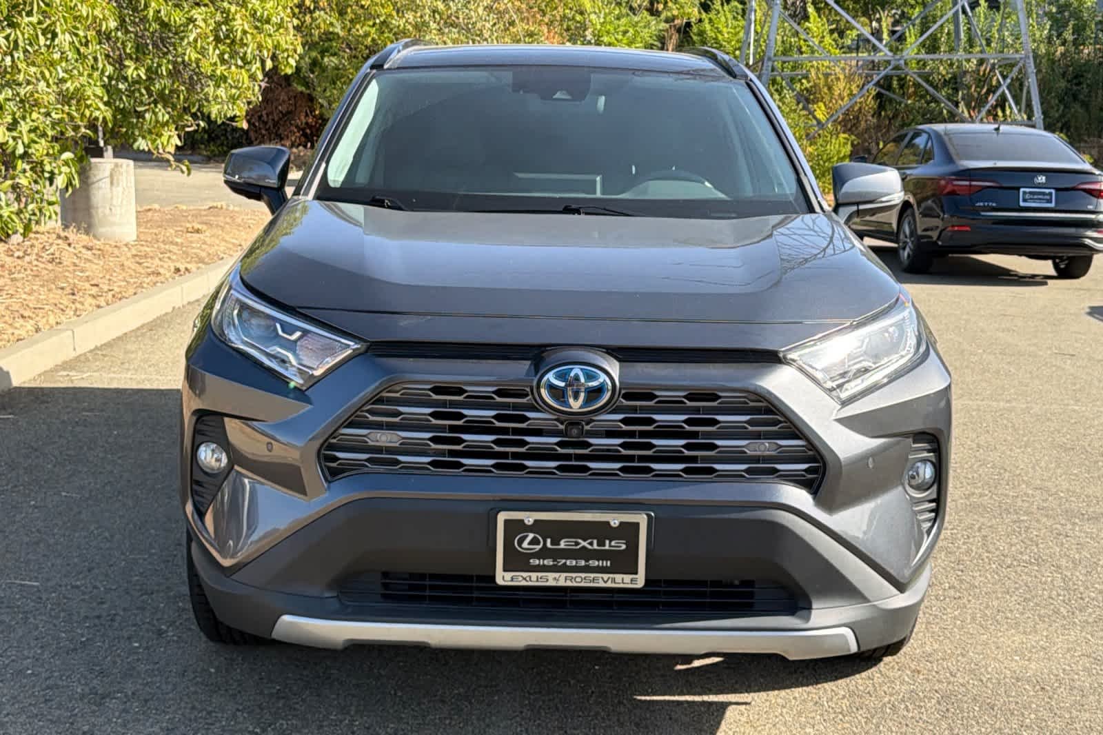 Used 2021 Magnetic Gray Metallic Toyota Hybrid Limited image 6