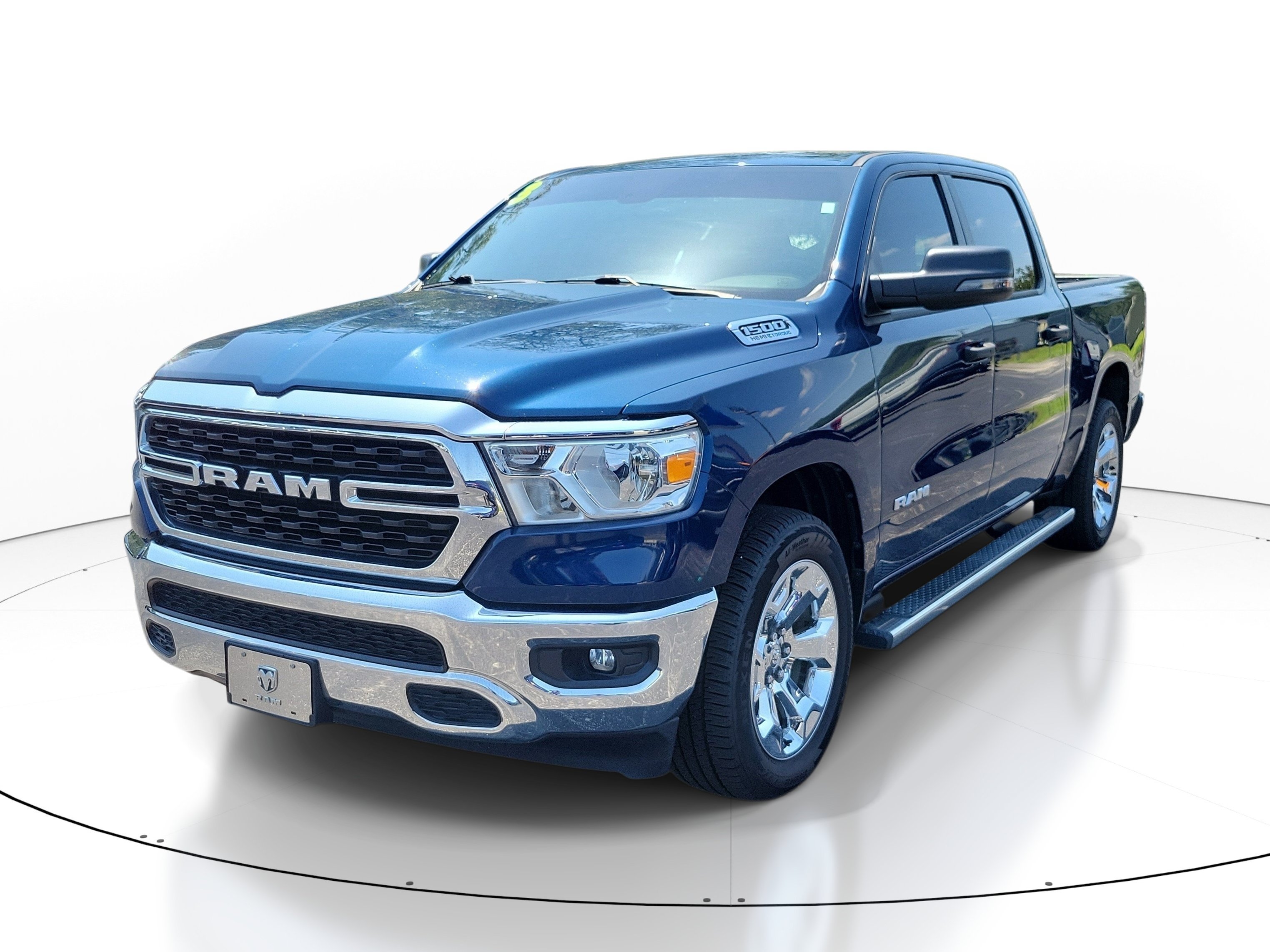 Used 2023 Patriot Blue Pearlcoat Ram Big Horn image 2