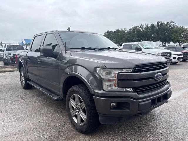 Certified Used 2018 Gray Ford Lariat image 3
