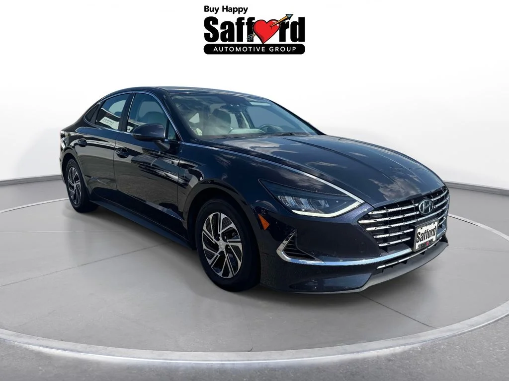 Used 2021 Blue Hyundai Blue image 3