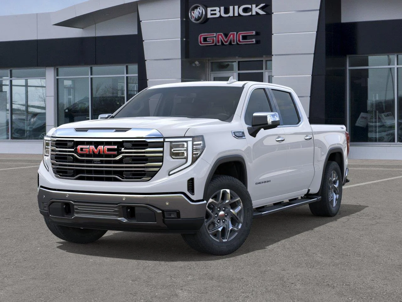 New 2026 Summit White GMC SLT image 6