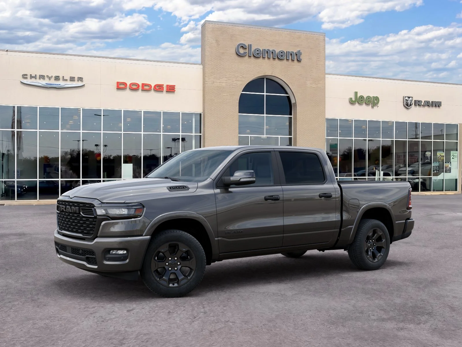 New 2026 Granite Crystal Metallic Clear-Coat Exterior Paint RAM Big Horn/Lone Star image 31