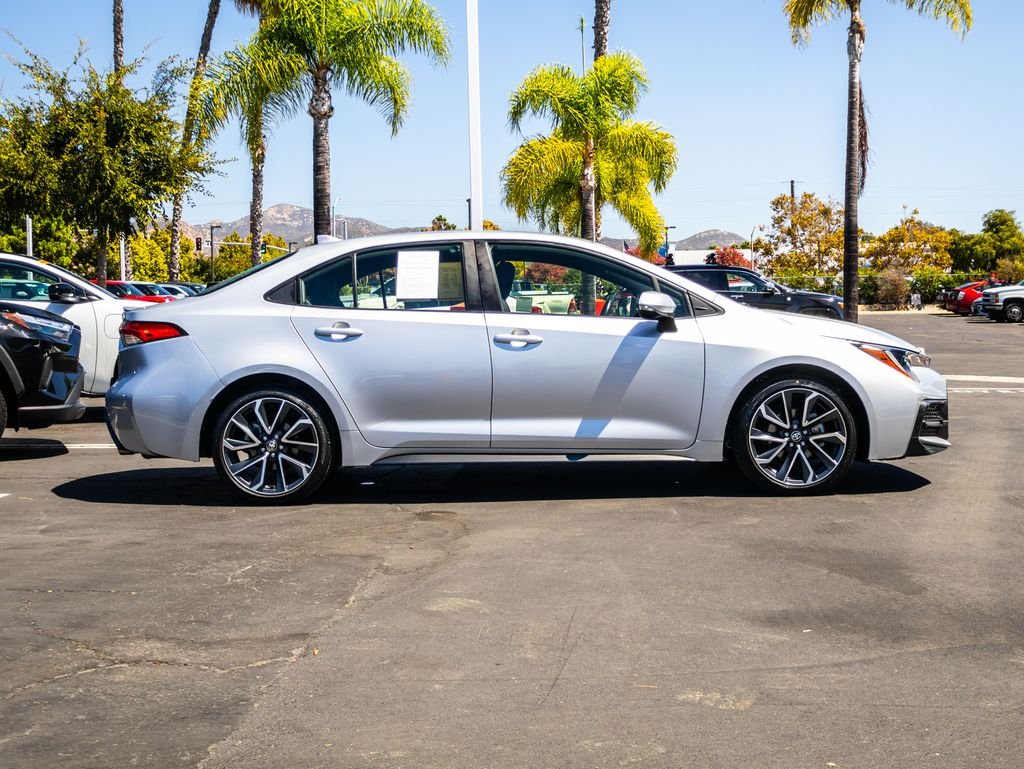 Used 2022 Silver Toyota SE image 4