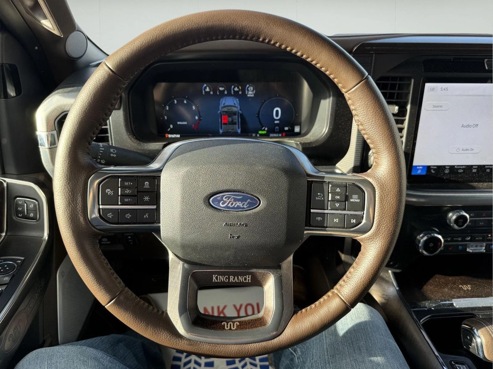 Used 2025 Agate Black/Marsh Gray Ford King Ranch image 16