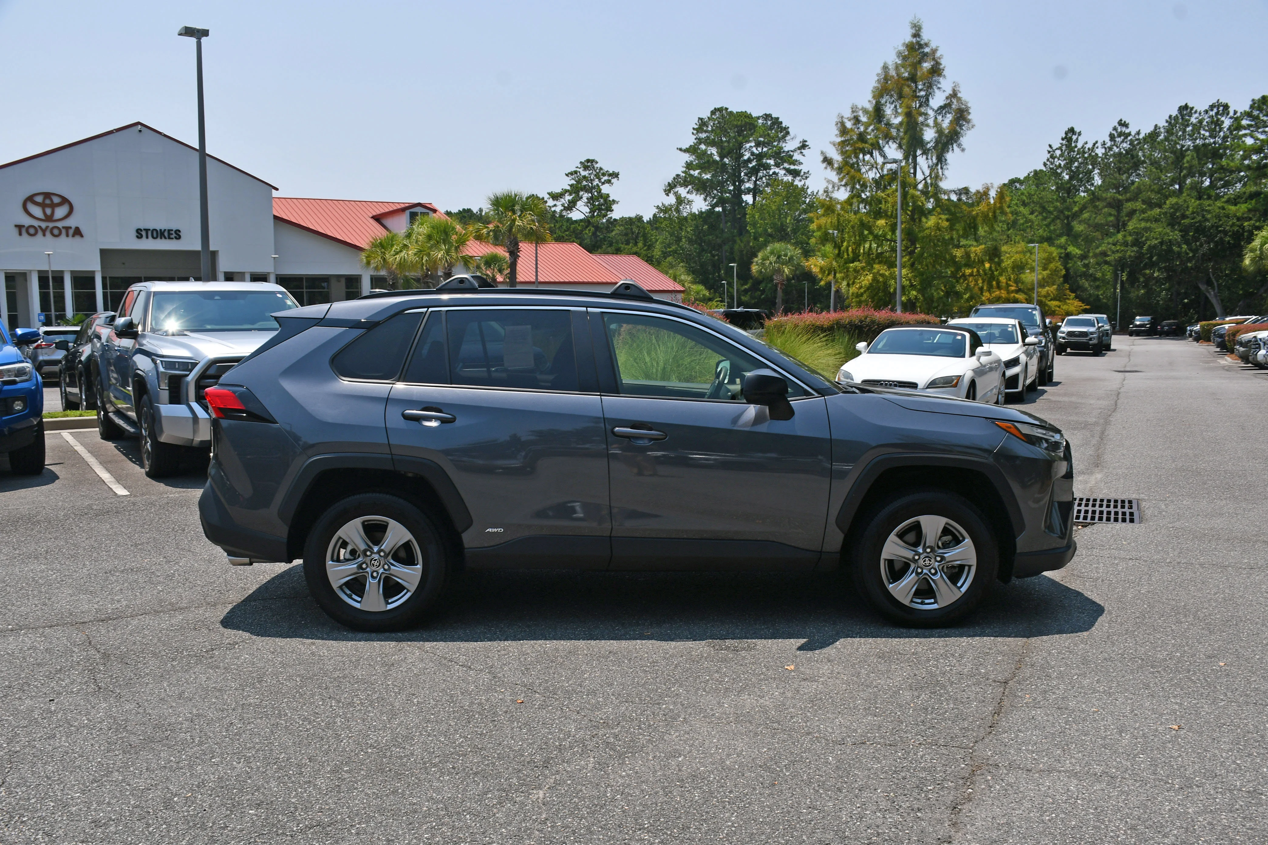 Certified Used 2023 Gray Toyota LE image 5