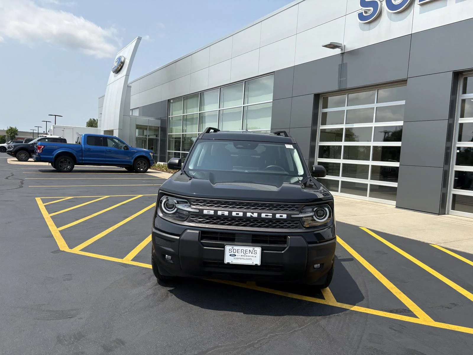 Used 2025 Shadow Black Ford Big Bend image 2