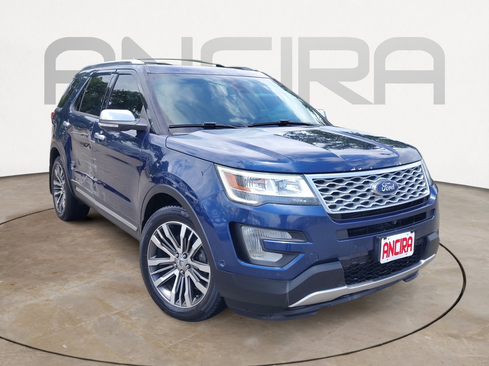 Used 2017 Blue Jeans Metallic Ford Platinum image 6