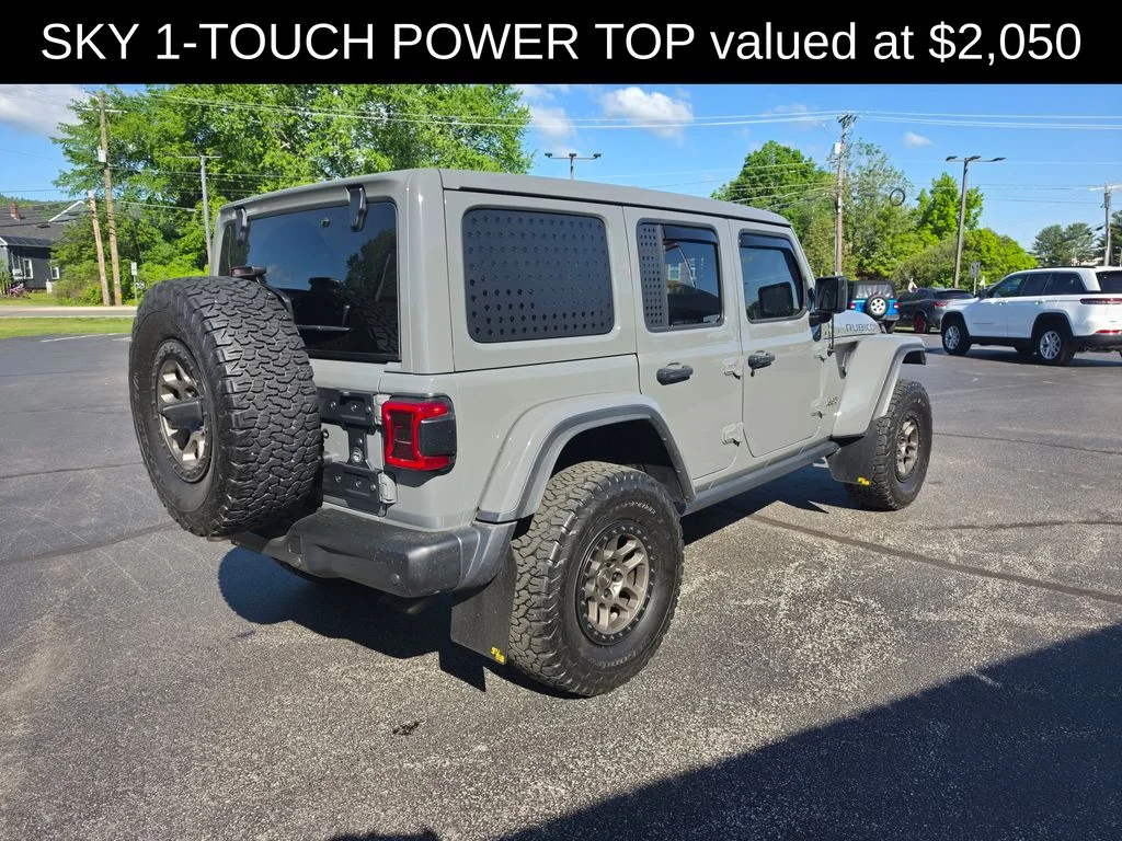 Used 2021 Gray Jeep Unlimited Rubicon 392 image 6