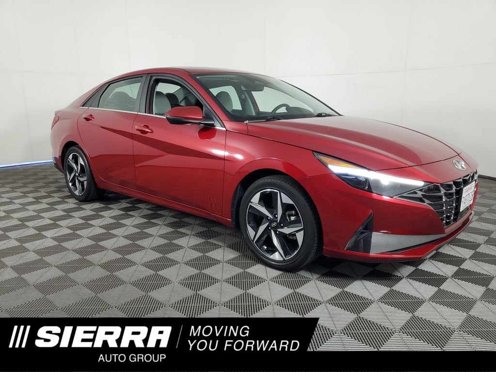 Certified Used 2023 Red Hyundai Limited image 1