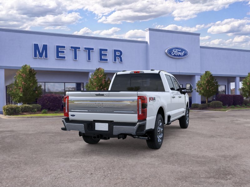 New 2026 Star White Metallic Tri-Coat Ford F-350® King Ranch® image 8
