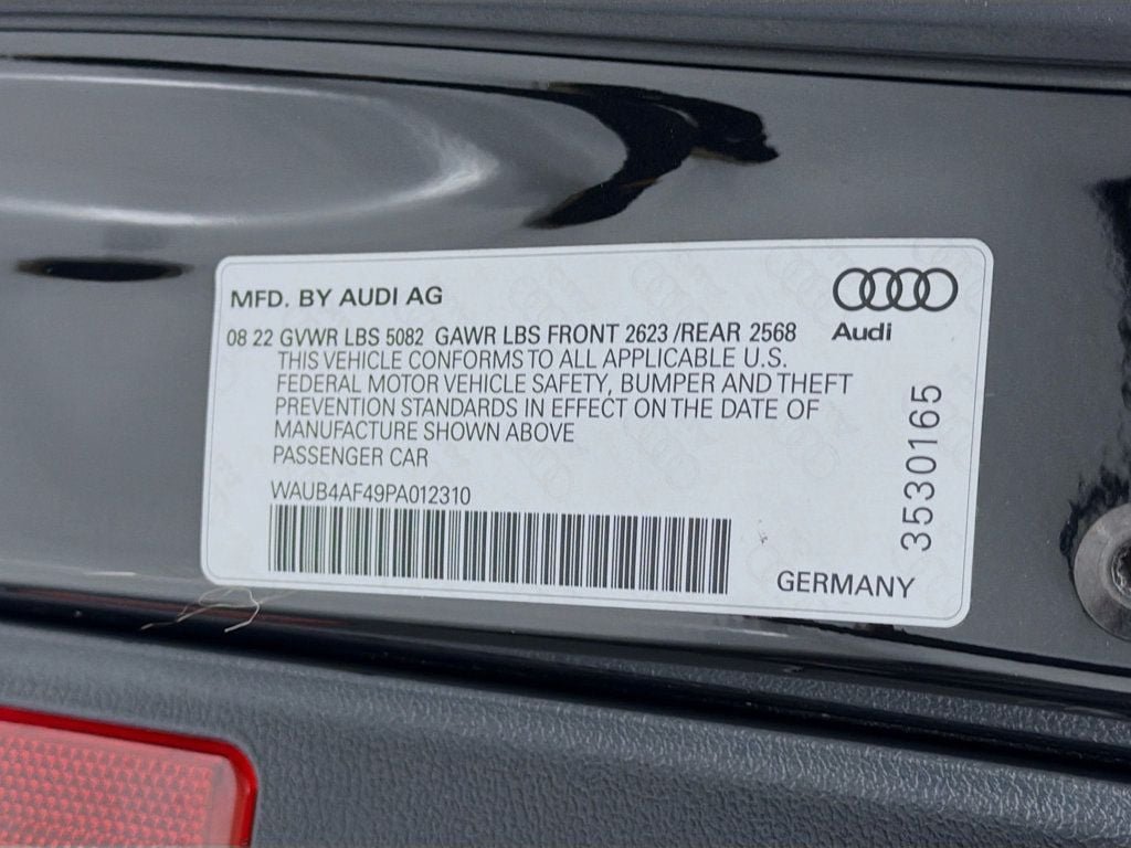 Used 2023 Mythos Black Metallic Audi Premium Plus 3.0 TFSI quattro image 34