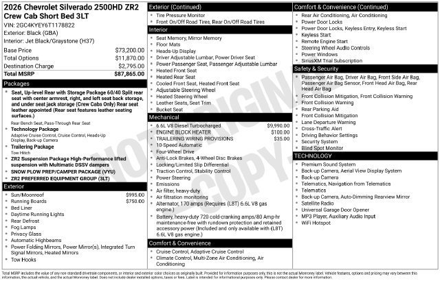 2026 Chevrolet Silverado 2500 HD ZR2 - Photo 25