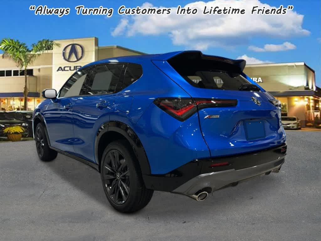 New 2026 Double Apex Blue Pearl II Acura w/A-Spec Package image 3